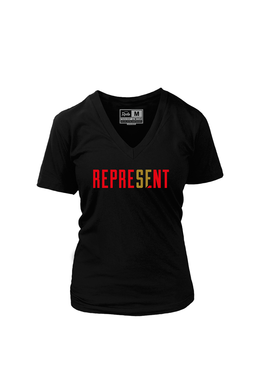 Represent SF (Women's V-Neck) – Loyal Roots