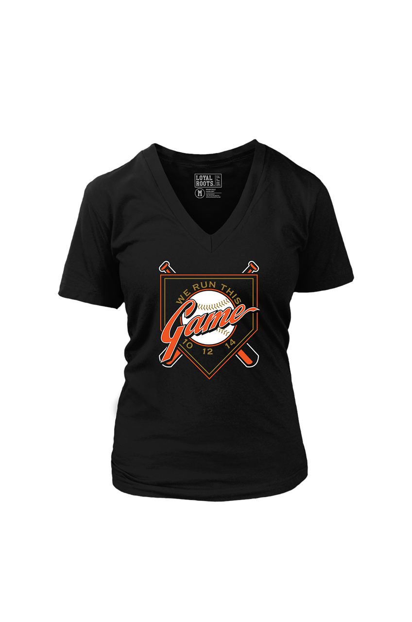 Run This Game (Women's V-Neck)