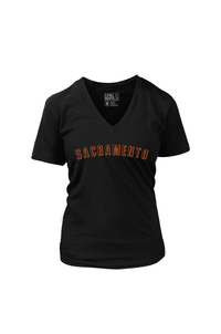 Sacramento G (Women's V-Neck)