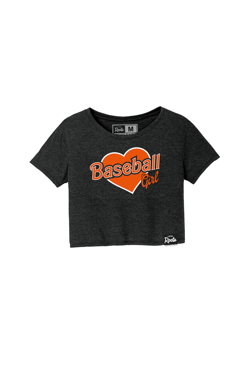 Baseball Girl SF (Women's Crop Top)