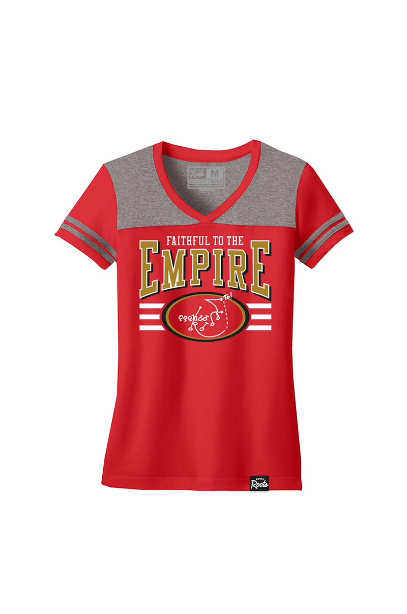 Faithful to the Empire (Varsity V-Neck)