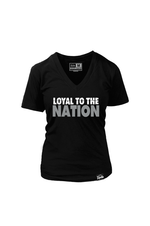 Loyal to the Nation (Women's V-Neck)