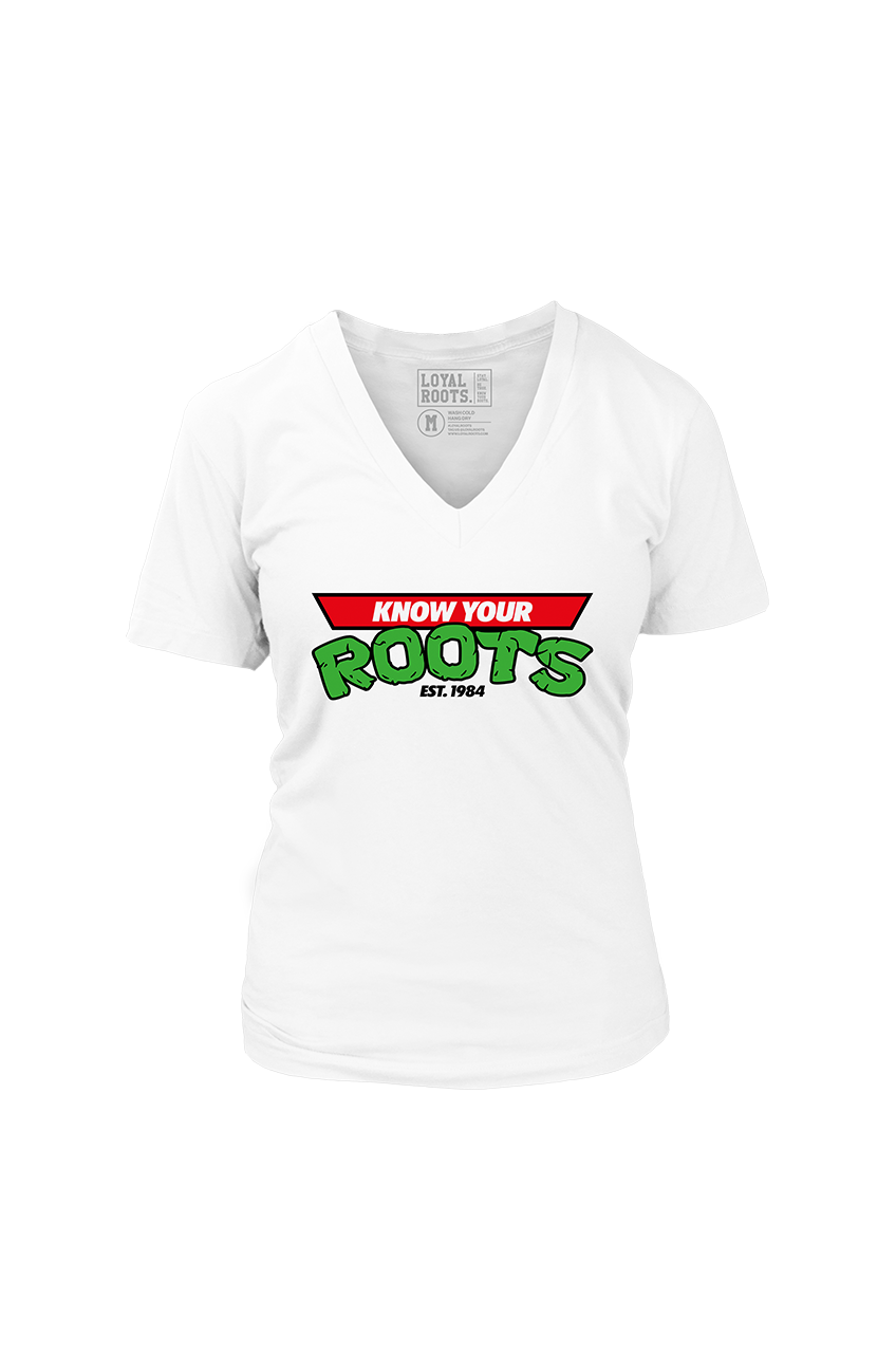 Ninja Roots (Women's V-Neck)