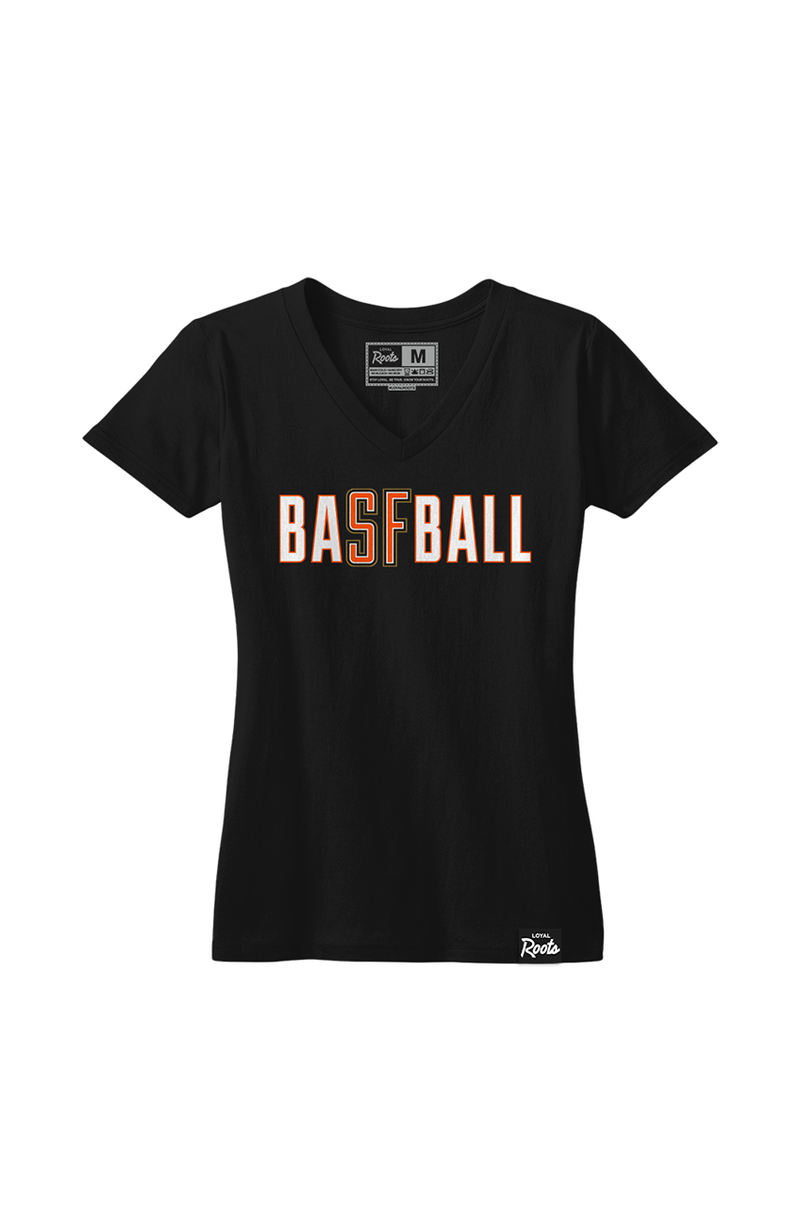 SF Baseball (Women's V-Neck)